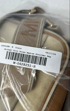 Load image into Gallery viewer, Michael Kors Womens Maeve Brown East West Pocket Zipper Large Crossbody Bag
