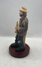 Load image into Gallery viewer, Vintage Flambro Emmett Kelly Jr Command Performance Horn Player Clown Figurines
