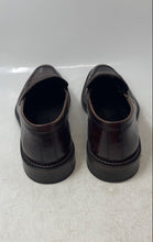 Load image into Gallery viewer, Enzo Feldini Mens Brown Leather Slip-On Casual Penny Loafer Shoes Size 7
