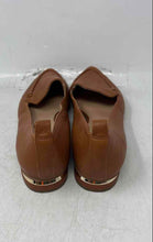 Load image into Gallery viewer, Franco Sarto Womens Cognac Brown Leather Slip-On Loafer Shoes Size 9 M
