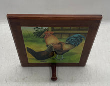 Load image into Gallery viewer, Home Decorative Multicolor Ceramic Trivet Wall Hanging Framed Rooster Tile
