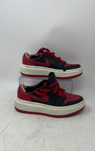 Load image into Gallery viewer, Nike Womens Air Jordan 1 DQ1823-006 Black Red Platform Sneakers Shoes Size 6.5
