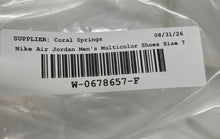 Load image into Gallery viewer, Authentic Nike Mens Air Jordan 3 Retro Multicolor Sneakers Shoes Size 12 Damaged
