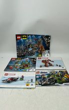 Load image into Gallery viewer, Lot Of 5 Pcs Assorted Lego Batman &amp; Marvel Mixed Instruction Manuals For Age 3+
