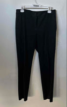 Load image into Gallery viewer, Express Womens Black Flat Front Slash Pocket Columnist Dress Pants Size 6
