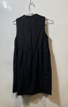 Load image into Gallery viewer, Old Navy Womens Black Sleeveless Pintuck V-Neck Sheath Dress Size S With Tag
