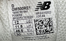 Load image into Gallery viewer, New Balance Mens GM500 GM500RE1 White Gray Lace-Up Sneaker Shoes Size 12 D
