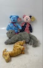 Load image into Gallery viewer, Lot Of 4 Pcs Vintage Ty Beanie Baby Mixed Variety Stuffed Plush Toys With Tags
