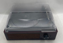 Load image into Gallery viewer, Model M49A Black Brown Multifunction Portable Turntable Record Player Not Tested
