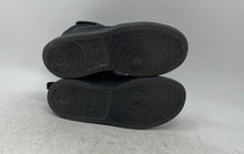 Load image into Gallery viewer, Nike Boys Court Borough Mid 870026-001 Black Suede Sneaker Shoes Size 12.5C
