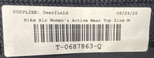 Load image into Gallery viewer, Nike Air Womens Black Sleeveless Activewear Sports Bra Size Medium
