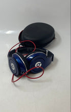 Load image into Gallery viewer, Beats By Dr. Dre Studio Blue Wired Over The Ear Headphones With Case No Tested
