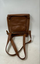 Load image into Gallery viewer, Fossil Womens Brown Leather Outer Flap Pocket Double Handle Shoulder Bag
