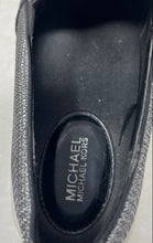 Load image into Gallery viewer, Michael Kors Womens Silver Sparkle Round Toe Sneaker Shoes Size 6M
