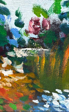 Load image into Gallery viewer, Landscape Multicolor Contemporary Wall Art Framed Canvas Painting By Taylor
