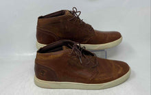 Load image into Gallery viewer, Timberland Mens Britton Hill Alpine Brown Leather Lace-Up Hiking Boots Size 9.5
