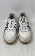 Load image into Gallery viewer, Asics Mens EX89 White Blue Leather Lace-Up Low Top Tennis Sneaker Shoes Size 11
