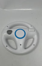 Load image into Gallery viewer, Nintendo Wii Model RVL-021 White Round Steering Wheel Gaming Controller
