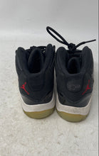 Load image into Gallery viewer, Nike Boys Air Jordan 11 Retro 378039-002 Black Lace-Up Sneakers Shoes Size 12C
