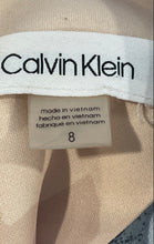 Load image into Gallery viewer, Calvin Klein Womens Multicolor Floral Printed Sleeveless A-Line Dress Size 8
