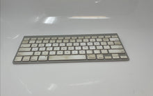 Load image into Gallery viewer, Apple Model A1314 White Portable Wireless Slim Keyboard Not Tested

