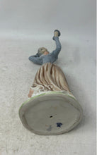 Load image into Gallery viewer, Tengra Elegant Lady Holding A Hand Mirror &amp; Combing Her Hair Porcelain Figurine
