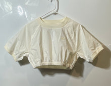 Load image into Gallery viewer, Adidas Womens White Crew Neck Short Sleeve Pullover Cropped T-Shirt Size XS
