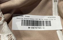 Load image into Gallery viewer, Jessica Howard Womens Off White 3/4 Sleeve Shift Dress Size 14 With Tag
