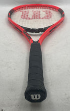 Load image into Gallery viewer, Wilson Federer Black Red Stop Shock Sports Equipment Tennis Racquet
