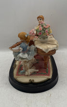 Load image into Gallery viewer, Casinelli Multicolor Victorian Style Porcelain Represents 2 Musicians Figurine
