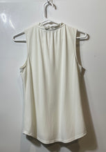 Load image into Gallery viewer, White House Black Market Womens White Sleeveless Button Front Tank Top Size XS
