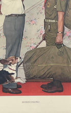 Load image into Gallery viewer, Norman Rockwell Homecoming Signed Museum Store Framed Art Print
