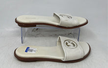 Load image into Gallery viewer, Michael Kors Womens Deanna White Open Toe Flat Slide Sandals Size 8 M
