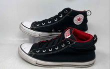 Load image into Gallery viewer, Converse Mens Chuck Taylor All Star Mid 146173F Black White Red Sneaker Shoes 11
