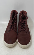 Load image into Gallery viewer, Timberland Womens Dausette Burgundy Leather Round Toe Lace-Up Ankle Boots Size 6

