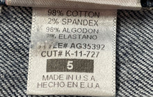 Load image into Gallery viewer, KanCan Womens Blue Denim Medium Wash 5-Pocket Design Bootcut Leg Jeans Size 5
