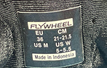 Load image into Gallery viewer, Lot Of 2 Pair Flywheel Womens Fly Fierce Black Gray Blue Cycling Shoes 36 W/Tag
