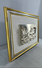 Load image into Gallery viewer, Creazioni Artistiche Paesaggio Village Church Scene Framed 3D Wall Art Plaque
