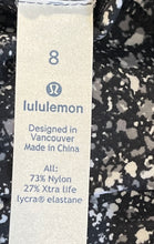 Load image into Gallery viewer, Lululemon Womens Sculpt Black White Heather Round Neck Tank Top Size 8
