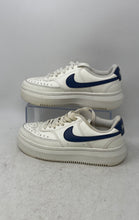 Load image into Gallery viewer, Nike Womens Court Vision Alta DM0113-102 White Blue Sneaker Shoes Size 7.5
