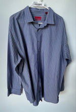Load image into Gallery viewer, Alfani Mens Multicolor Striped Long Sleeve Stretch Dress Shirt Size XXL
