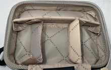 Load image into Gallery viewer, Marcy Mckenna Womens Black Wrist Strap Zip-Around Lined Cosmetic Makeup Bag
