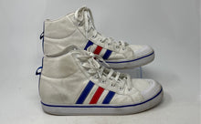 Load image into Gallery viewer, Adidas Mens Bravada HP6707 White Navy Red Striped Lace-Up Sneaker Shoes Size 10
