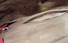 Load image into Gallery viewer, Michael Kors Womens Pink Leather Inner Pocket Adjustable Strap Crossbody Handbag
