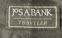 Load image into Gallery viewer, Jos. A. Bank Mens Blue Wool Traveler Flat Front Pockets Dress Pants Sz 58R W/Tag

