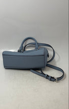 Load image into Gallery viewer, Michael Kors Womens Baby Blue Leather Detachable Strap Mini Satchel Bag
