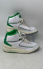 Load image into Gallery viewer, Nike Kids Air Jordan 2 Retro DQ8562-103 Green White Basketball Shoes Size 6.5Y
