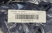 Load image into Gallery viewer, Authentic Valentino Sport Mens Blue Long Sleeve Dress Shirt Size XL/52
