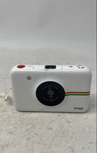 Load image into Gallery viewer, Polaroid Digital Camera Snap White Built In Flash Instant Camera Not Tested
