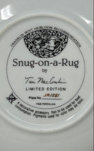 Load image into Gallery viewer, Franklin Mint Snug On A Rug JA1281 Limited Edition Porcelain Collector Plate
